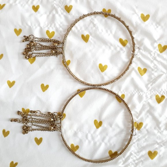 Set of 2 Gold Tone Bracelets - Picture 2 of 2